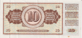 1968 YUGOSLAVIA 10 DINARA BANKNOTE REF-1707 - WORLD BANKNOTES - Cambridgeshire Coins