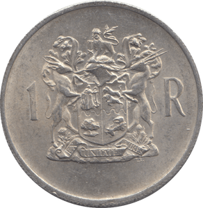 1969 1 RAND SOUTH AFRICA - WORLD COINS - Cambridgeshire Coins