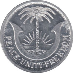 1969 1 SHILLING REPUBLIC OF BIAFRA - WORLD COINS - Cambridgeshire Coins