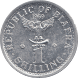1969 1 SHILLING REPUBLIC OF BIAFRA - WORLD COINS - Cambridgeshire Coins