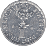 1969 1 SHILLING REPUBLIC OF BIAFRA - WORLD COINS - Cambridgeshire Coins
