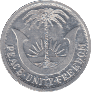 1969 1 SHILLING REPUBLIC OF BIAFRA - WORLD COINS - Cambridgeshire Coins