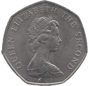 1969 BAILIWICK OF JERSEY LARGE 50P - 50P REGIONAL ISSUES - Cambridgeshire Coins