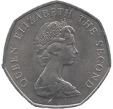 1969 BAILIWICK OF JERSEY LARGE 50P - 50P REGIONAL ISSUES - Cambridgeshire Coins