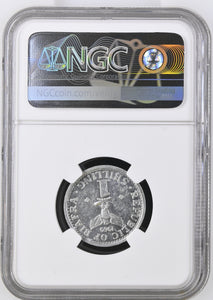 1969 BIAFRA ONE SHILLING MS62 - NGC SILVER COINS - Cambridgeshire Coins