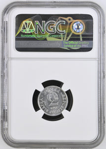 1969 BIAFRA THREEPENCE UNC DETAILS - NGC SILVER COINS - Cambridgeshire Coins