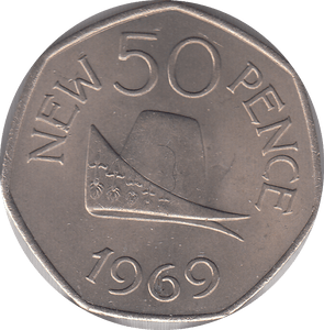 1969 CAP OF DUKE 50P REF - 2 - WORLD COINS - Cambridgeshire Coins