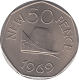 1969 CAP OF DUKE 50P REF - 2 - WORLD COINS - Cambridgeshire Coins