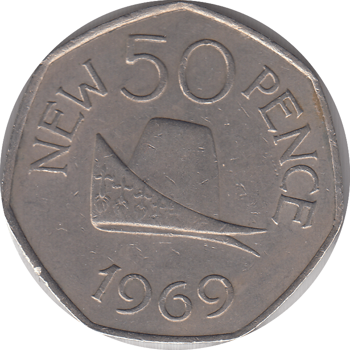 1969 CAP OF DUKE 50P - WORLD COINS - Cambridgeshire Coins