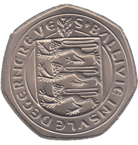 1969 CAP OF DUKE LARGE 50P BAILIWICK OF GUERNSEY REF-2 - 50P REGIONAL ISSUES - Cambridgeshire Coins