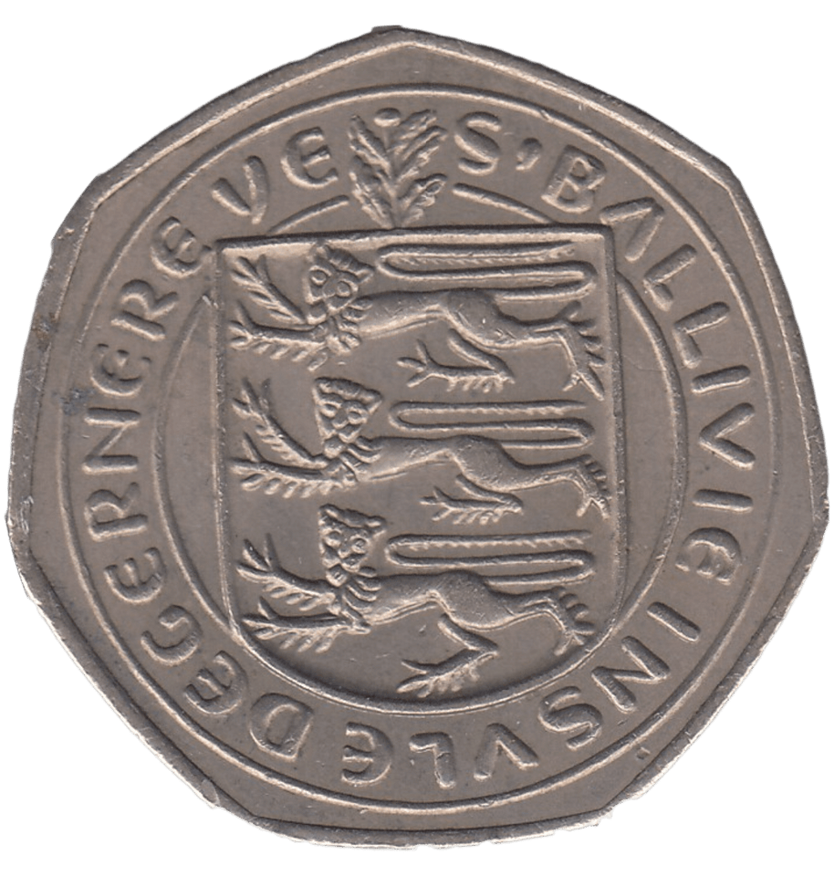 1969 CAP OF DUKE LARGE 50P BAILIWICK OF GUERNSEY - 50P REGIONAL ISSUES - Cambridgeshire Coins