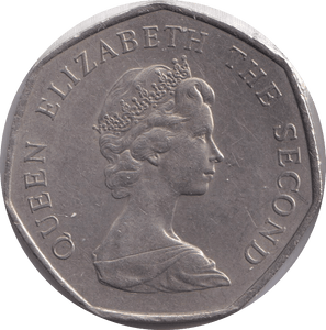 1969 FIFTY PENCE JERSEY - WORLD COINS - Cambridgeshire Coins