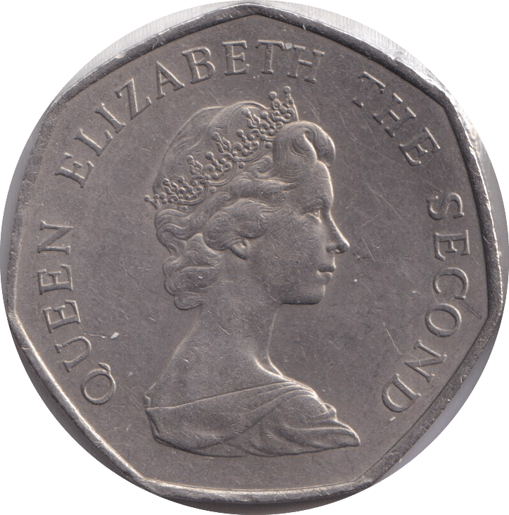 1969 FIFTY PENCE JERSEY - WORLD COINS - Cambridgeshire Coins