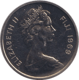 1969 FIVE CENTS - WORLD COINS - Cambridgeshire Coins