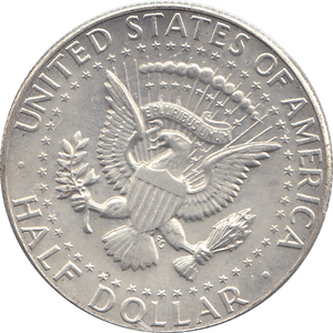 1969 HALF DOLLAR USA - WORLD COINS - Cambridgeshire Coins