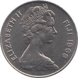 1969 ONE DOLLAR FIJI COIN - WORLD COINS - Cambridgeshire Coins