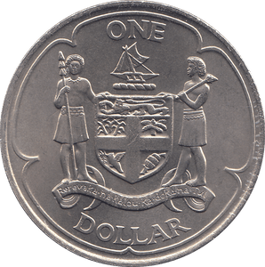 1969 ONE DOLLAR FIJI COIN - WORLD COINS - Cambridgeshire Coins