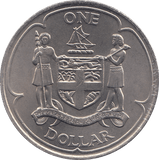 1969 ONE DOLLAR FIJI COIN - WORLD COINS - Cambridgeshire Coins