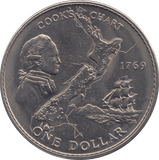 1969 ONE DOLLAR NEW ZEALAND - WORLD COINS - Cambridgeshire Coins