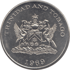 1969 ONE DOLLAR TRINIDAD AND TOBAGO - WORLD COINS - Cambridgeshire Coins
