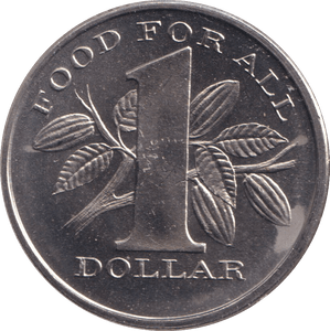 1969 ONE DOLLAR TRINIDAD AND TOBAGO - WORLD COINS - Cambridgeshire Coins