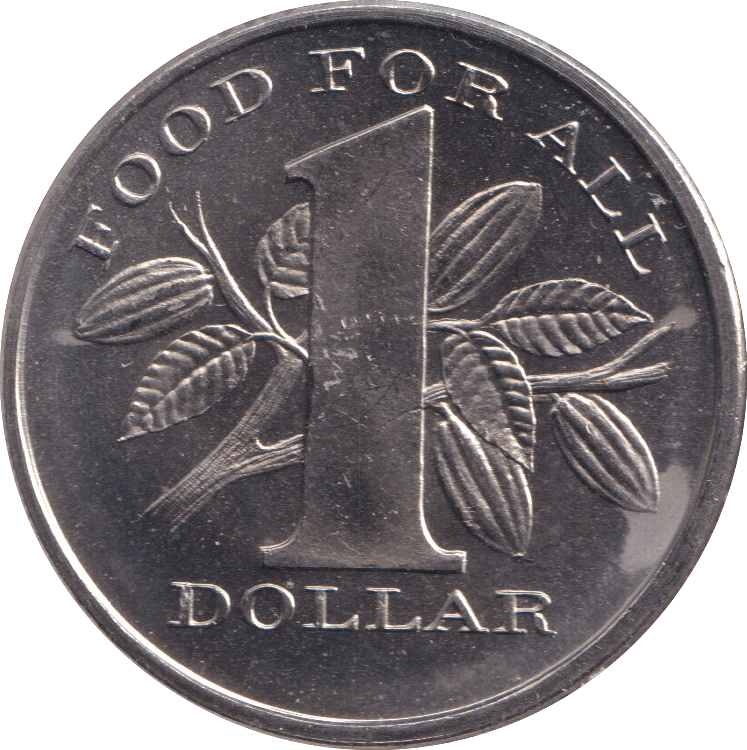 1969 ONE DOLLAR TRINIDAD AND TOBAGO - WORLD COINS - Cambridgeshire Coins