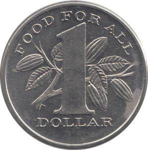 1969 ONE DOLLAR TRINIDAD AND TOBAGO - WORLD COINS - Cambridgeshire Coins