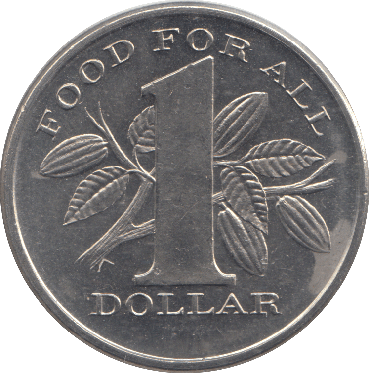 1969 ONE DOLLAR TRINIDAD AND TOBAGO - WORLD COINS - Cambridgeshire Coins