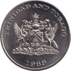 1969 ONE DOLLAR TRINIDAD AND TOBAGO - WORLD COINS - Cambridgeshire Coins
