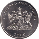 1969 ONE DOLLAR TRINIDAD AND TOBAGO - WORLD COINS - Cambridgeshire Coins