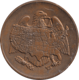 1969 PHILADELPHIA TOURIST MEDAL - MEDALS & MEDALLIONS - Cambridgeshire Coins