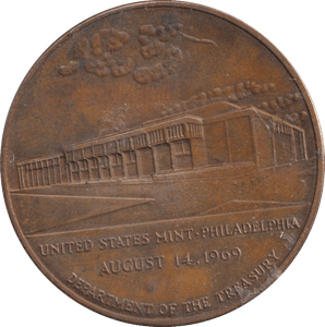 1969 PHILADELPHIA TOURIST MEDAL - MEDALS & MEDALLIONS - Cambridgeshire Coins