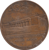 1969 PHILADELPHIA TOURIST MEDAL - MEDALS & MEDALLIONS - Cambridgeshire Coins