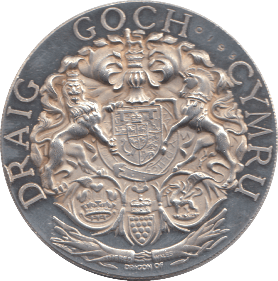1969 PRINCE CHARLES SILVER COMMEMORATIVE COIN - WOLRD SILVER COINS - Cambridgeshire Coins