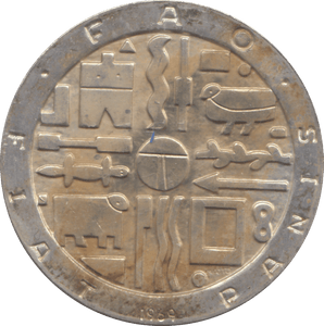 1969 SILVER 1000 PESOS URUGUAY - WORLD COINS - Cambridgeshire Coins