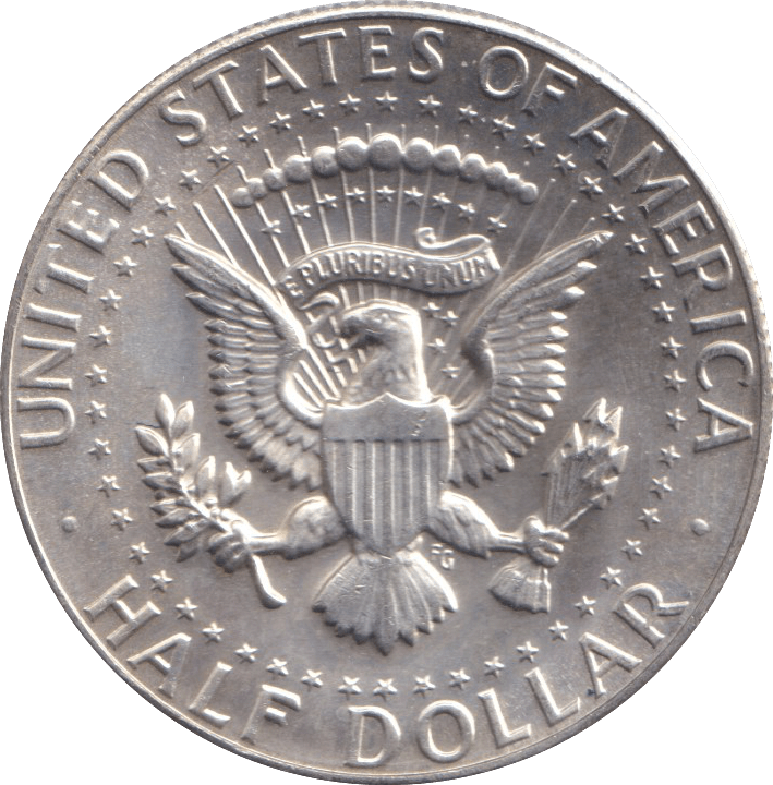 1969 SILVER HALF DOLLAR USA - SILVER WORLD COINS - Cambridgeshire Coins