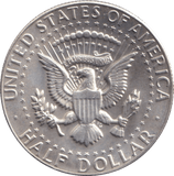 1969 SILVER HALF DOLLAR USA - SILVER WORLD COINS - Cambridgeshire Coins