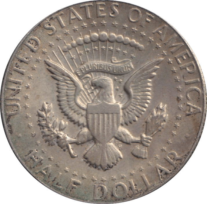 1969 SILVER HALF DOLLAR USA - SILVER WORLD COINS - Cambridgeshire Coins