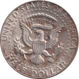 1969 SILVER HALF DOLLAR USA - SILVER WORLD COINS - Cambridgeshire Coins