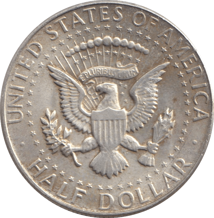 1969 SILVER HALF DOLLAR USA - SILVER WORLD COINS - Cambridgeshire Coins