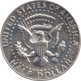 1969 SILVER HALF DOLLAR USA - SILVER WORLD COINS - Cambridgeshire Coins