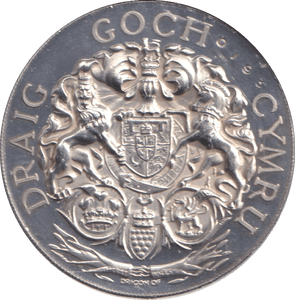 1969 SILVER MEDALLION KING CHARLES III - MEDALS & MEDALLIONS - Cambridgeshire Coins