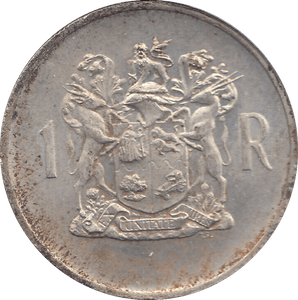1969 SOUTH AFRICA 1 RAND - WORLD COINS - Cambridgeshire Coins