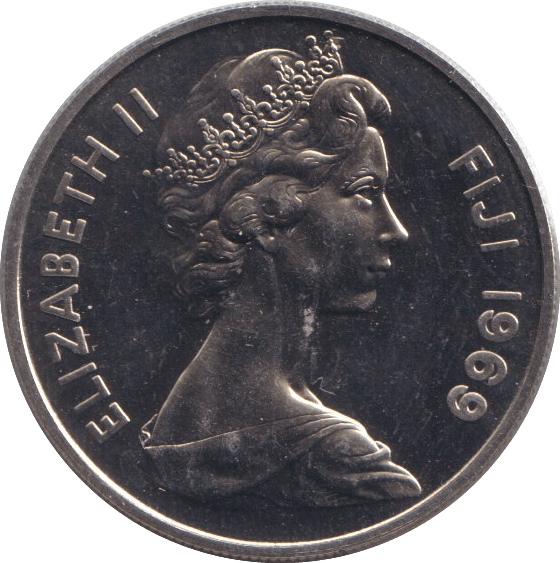 1969 TEN CENTS - WORLD COINS - Cambridgeshire Coins