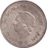 1970 10 GULDEN NETHERLANDS - SILVER WORLD COINS - Cambridgeshire Coins