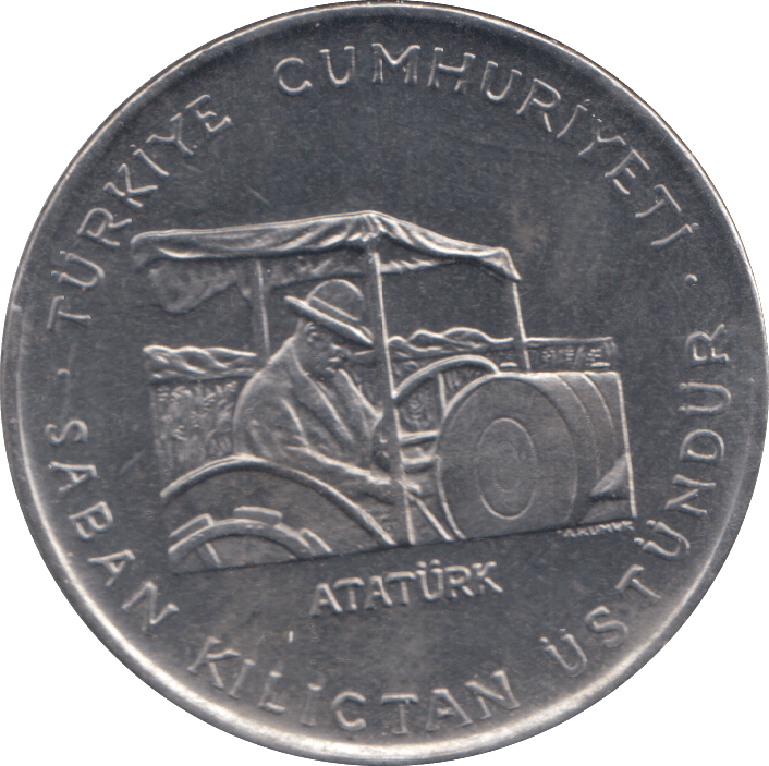 1970 2 1/2 LIRA TURKEY - WORLD COINS - Cambridgeshire Coins