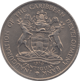 1970 4 DOLLARS ANTIGUA - WORLD COINS - Cambridgeshire Coins