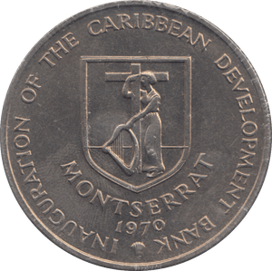 1970 4 DOLLARS MONTSERRAT - WORLD COINS - Cambridgeshire Coins