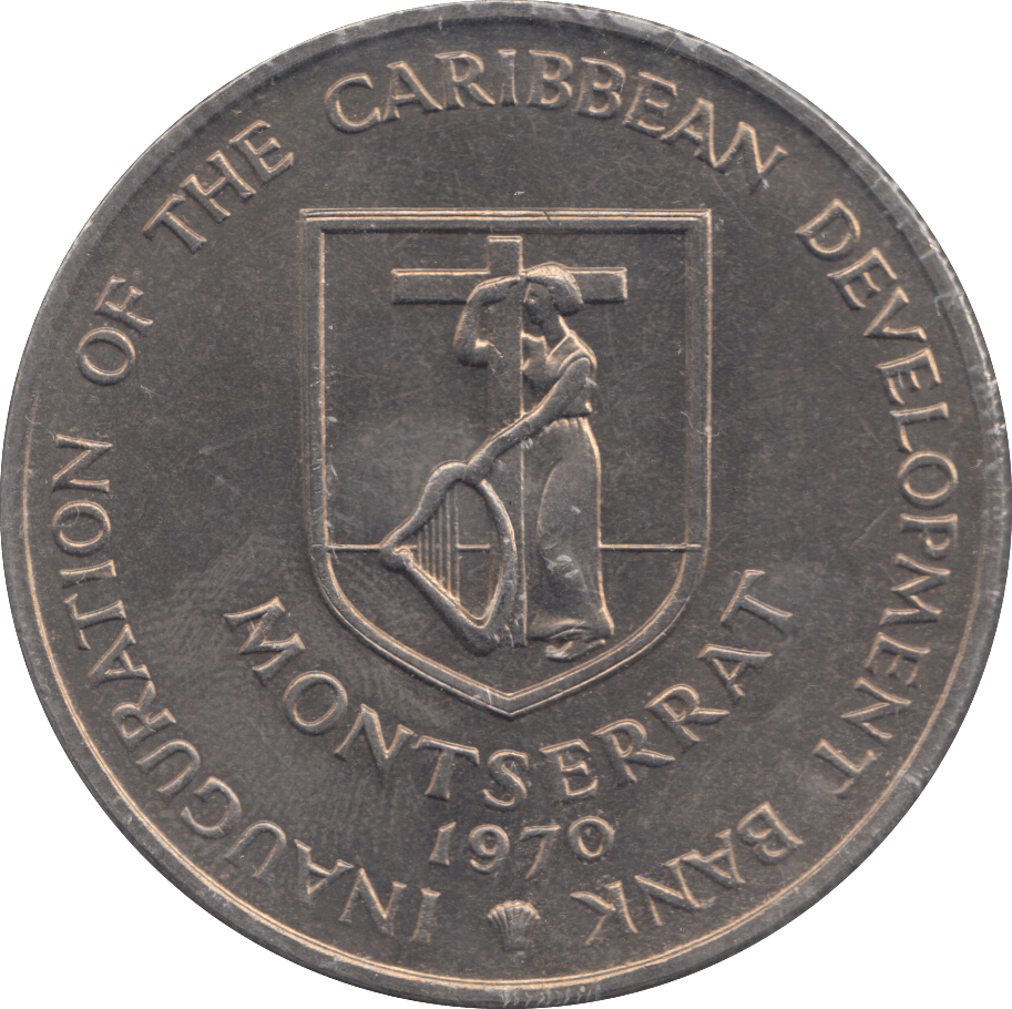 1970 4 DOLLARS MONTSERRAT - WORLD COINS - Cambridgeshire Coins