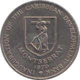 1970 4 DOLLARS MONTSERRAT - WORLD COINS - Cambridgeshire Coins